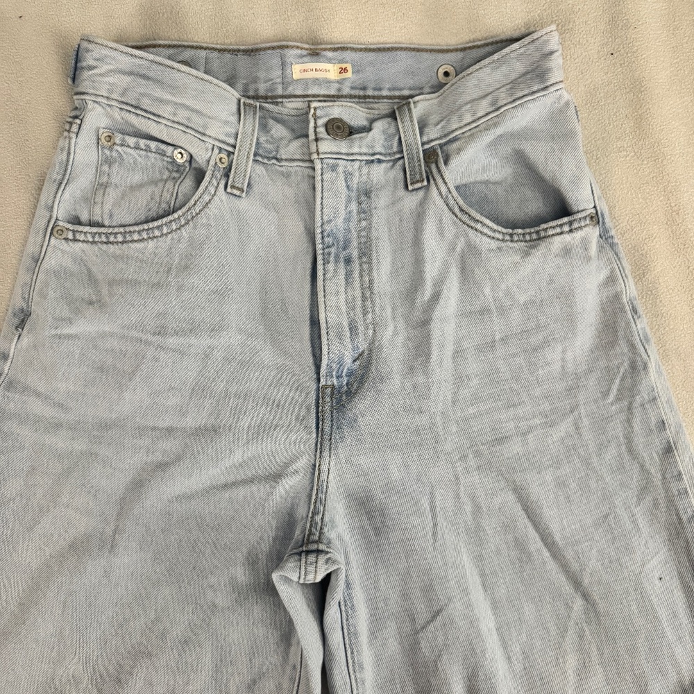 NWOT Levi's Cinch Baggy Jeans Size 26 waist